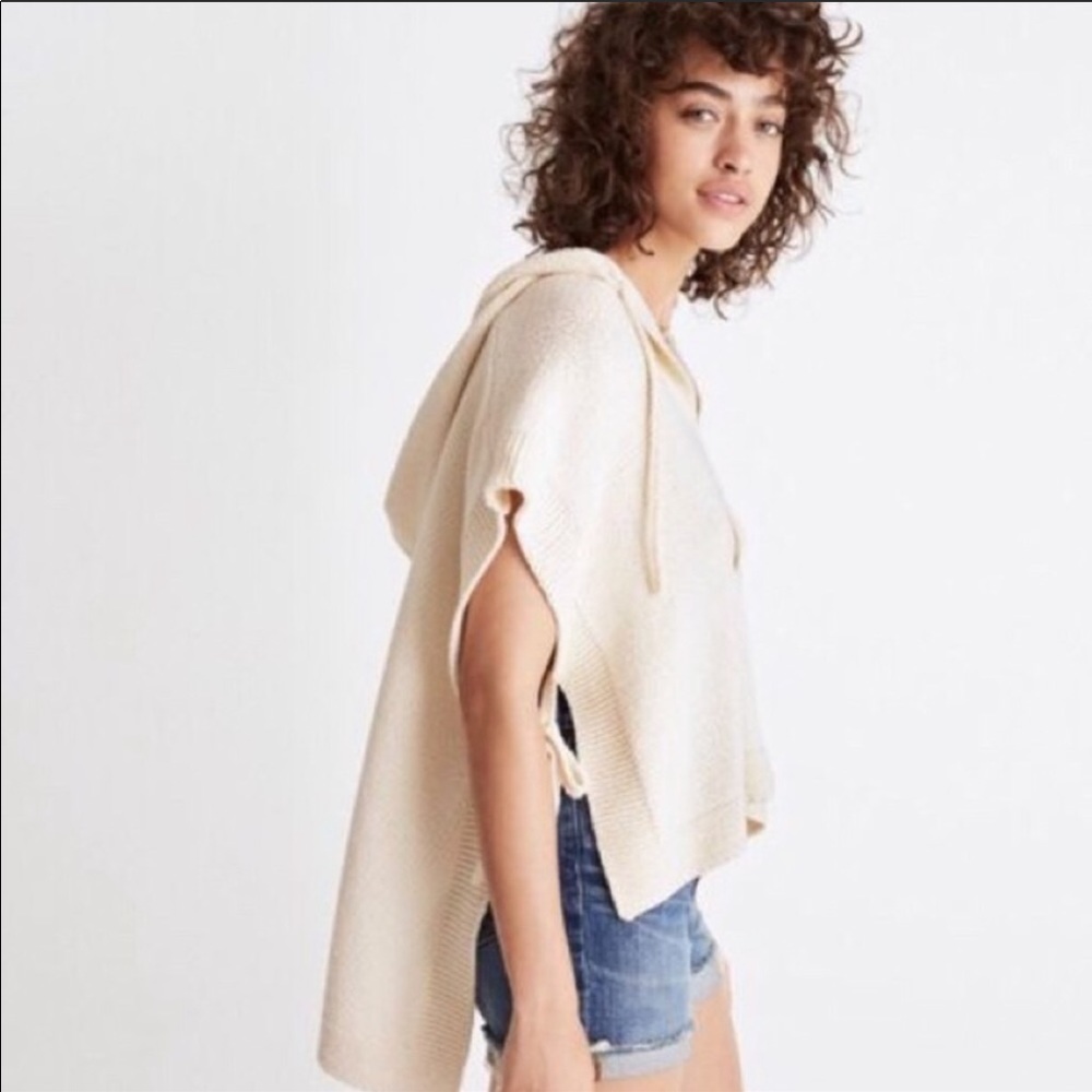 Madewell sweater poncho